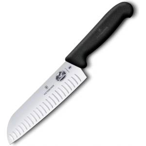 Victorinox Нож Сантоку FIBROX 17 cm, черен, пластмаса, Victorinox (VN5252317)