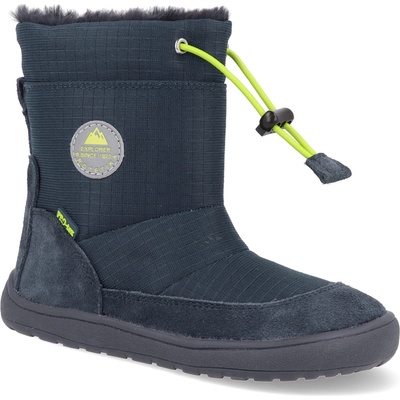 Chlapecké zimní barefoot boty PRO-tex HEIKO navy