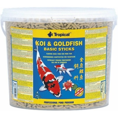 Tropical Koi-Goldfish Basic Sticks 5 l, 430 g