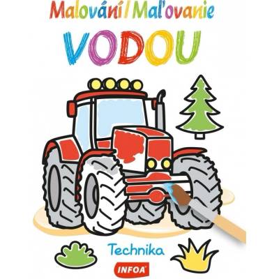 Maľovanie vodou Technika