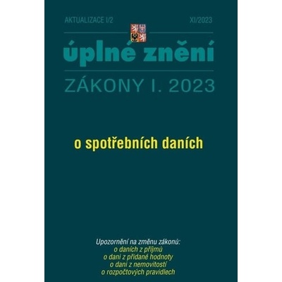 Aktualizace I/2 - o spotřebních daních - Poradce s.r.o.
