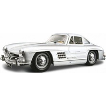 Bburago Mercedes Benz 300 SL 1954 stříbrná 1:24