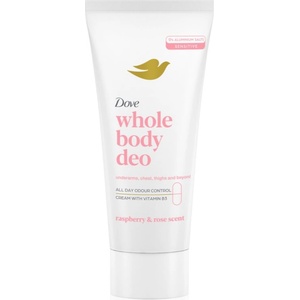 Dove Whole Body Deo Raspberry & Rose крем-дезодорант за тяло 75ml