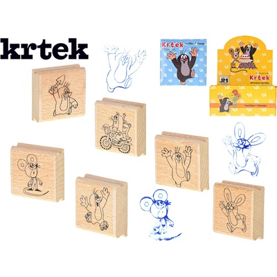 Jiri Models Razítko v krabičce Krtek