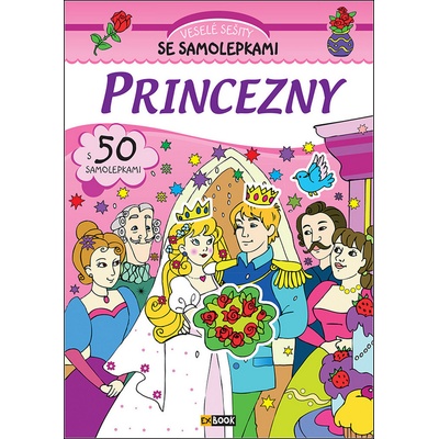 Veselé sešity se samolepkami Princezny