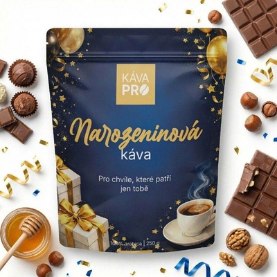 KávaPRO Narozeninová káva mletí turek 250 g