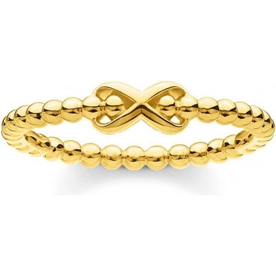 Thomas Sabo prsteň Ring dots with infinity gold TR2320 413 39