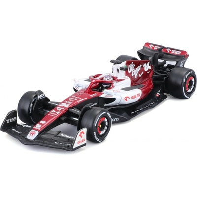 BBurago Model Alfa Romeo Orlen F1 C42 24 Guanyu Zhou 2022 1:43 – Zboží Mobilmania