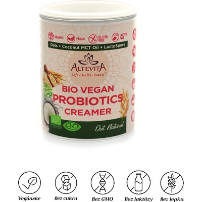 Altevita BIO Vegan Probiotics Creamer 120 g