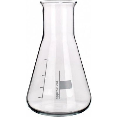 Kónická baňka 200ml se širokým hrdlem