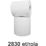 ZINTA Самозалепващи PP етикети ZINTA, бели 100x50mm, 2830 ет. / ролка (100X50X2830-PE)