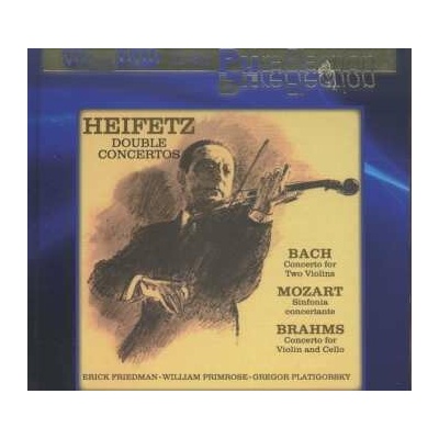 Johann Sebastian Bach - Double Concertos - Concerto For Two Violins Sinfonia Concertante Concerto For Violin And Cello CD – Hledejceny.cz