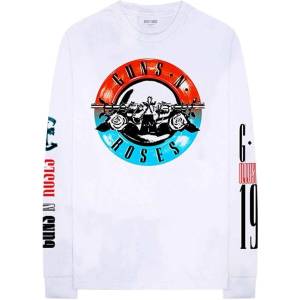 Guns N' Roses Motorcross Logo (Back & Sleeve Print) White XL Риза (GNRLST66MW04)