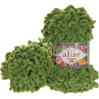 Alize Puffy Fine zelená 485