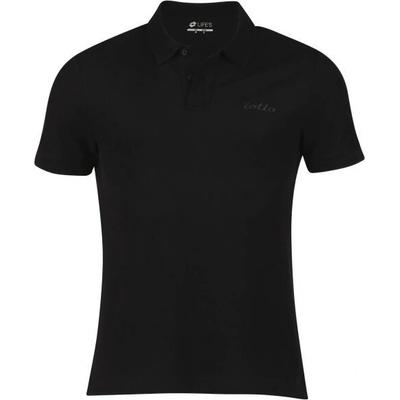 Lotto CAPRI III polo shirt pánské polo tričko černá