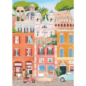 Pieces & Peace - Puzzle Rome, Italia - 1 000 piese