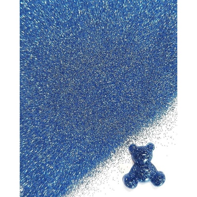 Třpytky glitrové do pryskyřice 10 g modré