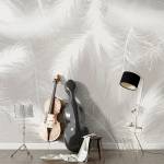 Art Gift Decor Фототапет бели пера