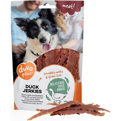 Duvo+ dog Meat! Duck jerkies 100 g