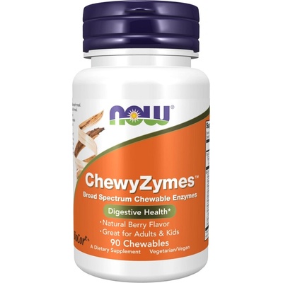 NOW NOW ChewyZymes, 90 Chewables