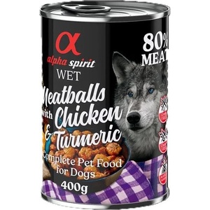 Alpha Spirit Meatballs - Пиле с куркума 400 г