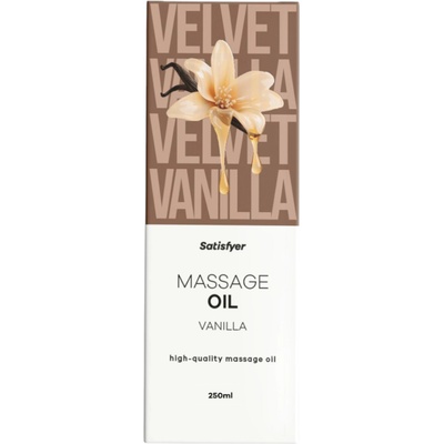Satisfyer - масажно масло - ванилия (250 мл)