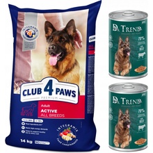 Club4Paws Premium Active For adult active dogs of all breeds 14 kg