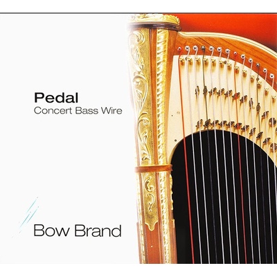 Bow Brand (set 6. oktáva) bass wire - struny na pedálovou harfu