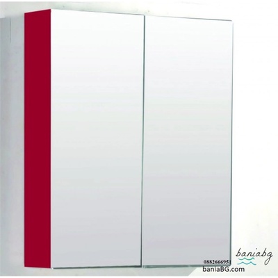Inter Ceramic Горен огледален pvc шкаф за баня icmc 7013r