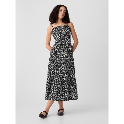 GAP Щампани макси рокли GAP GAP | Cheren | ЖЕНИ | XXS