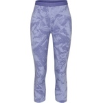 Stoic Дамско мериносово термобельо Stoic Women's MerinoMesh150 SadjemSt. 3/4 Pants Merino base layer - Blue Bell Purple AOP (115-2301-0414)