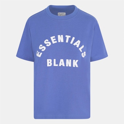 Blank Essentials Дамска тениска Blank Essentials Blank Arched Print Puff T-Shirt Ladies - Dusk