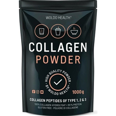 WoldoHealth Kolagen hovězí prášek 1 kg