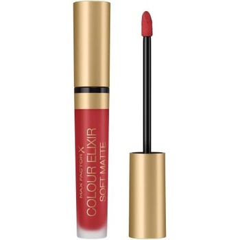 MAX Factor Colour Elixir Soft Matte дълготрайно матово червило 4 ml нюанс 030 Crushed Ruby