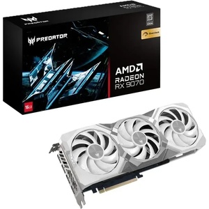 Acer Radeon RX 9070 Predator BiFrost OC White 16GB GDDR6 256bit (DP.Z4GWW.P02) Видео карти