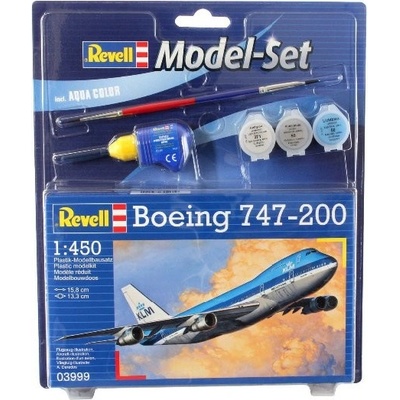Revell ModelSet Boeing 747-200 63999 1:450