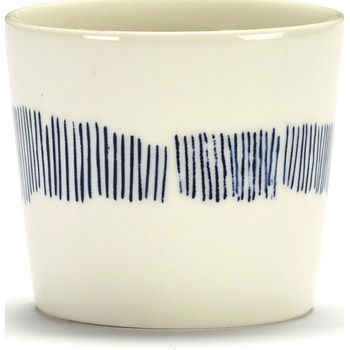 Serax Feast Чаша за еспресо 150 мл, бяло-син (B8921017B)