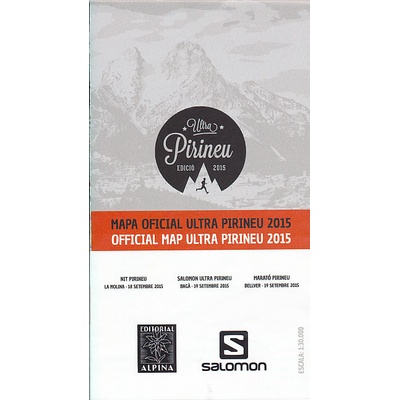 mapa Ultratrail Pirineu 2015 1:30 t.