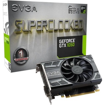 EVGA GeForce GTX 1050 SC GAMING 2GB GDDR5 128bit (02G-P4-6152-KR)