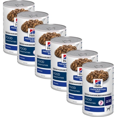 Hill's Hill s Prescription Diet z/d Алергия и грижа за кожата консерви 6 x 370 г