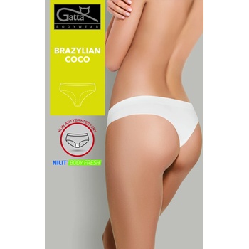 Image 1 of Gatta Brazylian Coco Panties White M