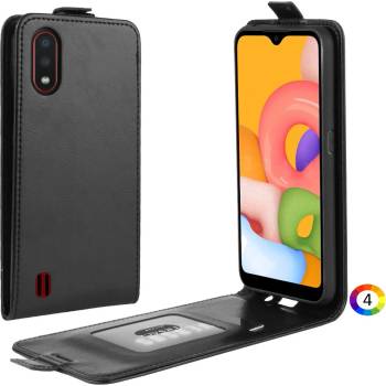 Image 1 of Samsung Galaxy A01 Flip3 Кожен Калъф и Протектор