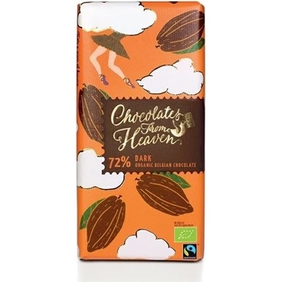 Chocolates From Heaven BIO hořká čokoláda 72% 100 g