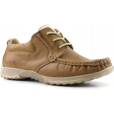 Helios Komfort dětské boty přírodní kůže