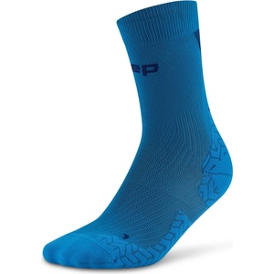 CEP Дамски чорапи за бягане CEP Women's Pro Run Ultralight Socks Mid Cut Running socks - Blue / Dark Blue - размер II (201-9128-0311)