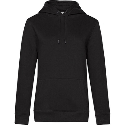 B&C dámská mikina přes hlavu WW02Q Black Pure