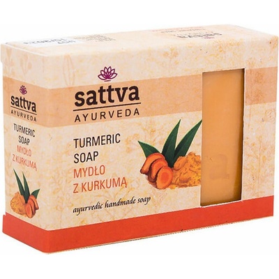 Sattva bylinné mydlo s kurkumou 125 g