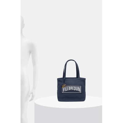 Vilebrequin Памучна чанта Vilebrequin BRETBAG в тъмносиньо BREU3100 (BREU3100)
