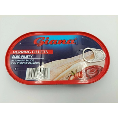 Giana Filety zo sleďa v paradajkovej omáčke 170 g