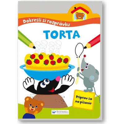 Dokresli si rozprávku! Torta